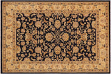 Classic Ziegler Juliane Blue Tan Hand-Knotted Wool Rug - 8'11'' x 11'10''