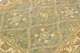 handmade Transitional Kafkaz Chobi Ziegler Lt. Blue Ivory Hand Knotted RECTANGLE 100% WOOL area rug 4 x 6