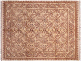 Basan Pak Persian Claudie Beige/Pink Wool Rug - 8'2'' x 10'1''