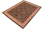 handmade Transitional Kafkaz Chobi Ziegler Brown Beige Hand Knotted RECTANGLE 100% WOOL area rug 8 x 10