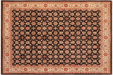 handmade Transitional Kafkaz Chobi Ziegler Brown Beige Hand Knotted RECTANGLE 100% WOOL area rug 8 x 10