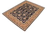 handmade Traditional Kafkaz Chobi Ziegler Blue Brown Hand Knotted RECTANGLE 100% WOOL area rug 8 x 10