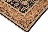 handmade Traditional Kafkaz Chobi Ziegler Blue Brown Hand Knotted RECTANGLE 100% WOOL area rug 8 x 10