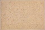 Shabby Chic Ziegler Bryanna Tan Hand-Knotted Wool Rug - 9'0'' x 12'1''