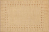 Eclectic Ziegler Dacia Beige Tan Hand-Knotted Wool Rug - 8'11'' x 12'3''