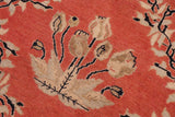 handmade Transitional Kafkaz Chobi Ziegler Orange Black Hand Knotted RECTANGLE 100% WOOL area rug 9 x 12