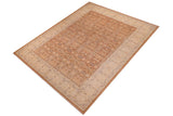 handmade Transitional Kafkaz Chobi Ziegler Lt. Brown Beige Hand Knotted RECTANGLE 100% WOOL area rug 9 x 12