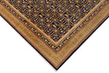 handmade Transitional Kafkaz Chobi Ziegler Blue Green Hand Knotted RECTANGLE 100% WOOL area rug 9 x 12