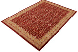 handmade Transitional Kafkaz Chobi Ziegler Red Lt. Green Hand Knotted RECTANGLE 100% WOOL area rug 9 x 12