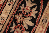 handmade Transitional Kafkaz Chobi Ziegler Red Black Hand Knotted RECTANGLE 100% WOOL area rug 9 x 11