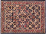 Antique Vegetable Dyed Sultanabad Blue Wool Rug - 8'3'' x 10'6''