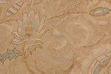 handmade Traditional Kafkaz Chobi Ziegler Lt. Brown Tan Hand Knotted RECTANGLE 100% WOOL area rug 9 x 12