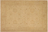 Boho Chic Ziegler Melida Beige Brown Hand-Knotted Wool Rug - 8'6'' x 11'4''