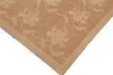 handmade Transitional Kafkaz Chobi Ziegler Lt. Brown Beige Hand Knotted RECTANGLE 100% WOOL area rug 9 x 12