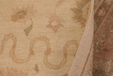 handmade Traditional Kafkaz Chobi Ziegler Beige Nude Hand Knotted RECTANGLE 100% WOOL area rug 9 x 11