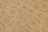 handmade Transitional Kafkaz Chobi Ziegler Beige Green Hand Knotted RECTANGLE 100% WOOL area rug 9 x 12