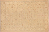 Oriental Ziegler Ji Tan Brown Hand-Knotted Wool Rug - 10'1'' x 14'2''