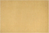 Eclectic Ziegler Jayna Tan Hand-Knotted Wool Rug - 9'5'' x 13'9''