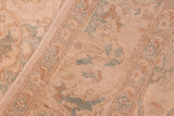 handmade Traditional Kafkaz Chobi Ziegler Beige Gray Hand Knotted RECTANGLE 100% WOOL area rug 6 x 9