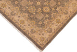 handmade Transitional Kafkaz Chobi Ziegler Gray Lt. Brown Hand Knotted RECTANGLE 100% WOOL area rug 8 x 10