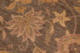 handmade Transitional Kafkaz Chobi Ziegler Gray Lt. Brown Hand Knotted RECTANGLE 100% WOOL area rug 8 x 10
