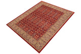 handmade Transitional Kafkaz Chobi Ziegler Red Lt. Green Hand Knotted RECTANGLE 100% WOOL area rug 9 x 12