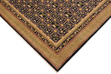 handmade Transitional Kafkaz Chobi Ziegler Blue Green Hand Knotted RECTANGLE 100% WOOL area rug 9 x 11