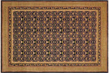 Classic Ziegler Kathryn Blue Green Hand-Knotted Wool Rug - 9'1'' x 11'5''