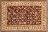 Boho Chic Ziegler Louise Brown Beige Hand-Knotted Wool Rug - 9'1'' x 12'2''