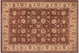 Classic Ziegler Anne Brown Beige Hand-Knotted Wool Rug - 8'9'' x 12'0''