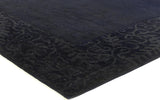 A08196, 8 7"x11 3",Over Dyed  ,9x11,Blue,GRAY,Hand-knotted                  ,Pakistan   ,100% Wool  ,Rectangle  ,652671171994