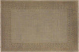 Overdyed Kortney Gray/Gray Hand-Knotted Rug  7'11 x 9'8