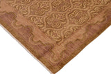 handmade Transitional Kafkaz Chobi Ziegler Green Tan Hand Knotted RECTANGLE 100% WOOL area rug 9 x 13