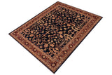 handmade Traditional Kafkaz Chobi Ziegler Drk. Blue Brown Hand Knotted RECTANGLE 100% WOOL area rug 9 x 12