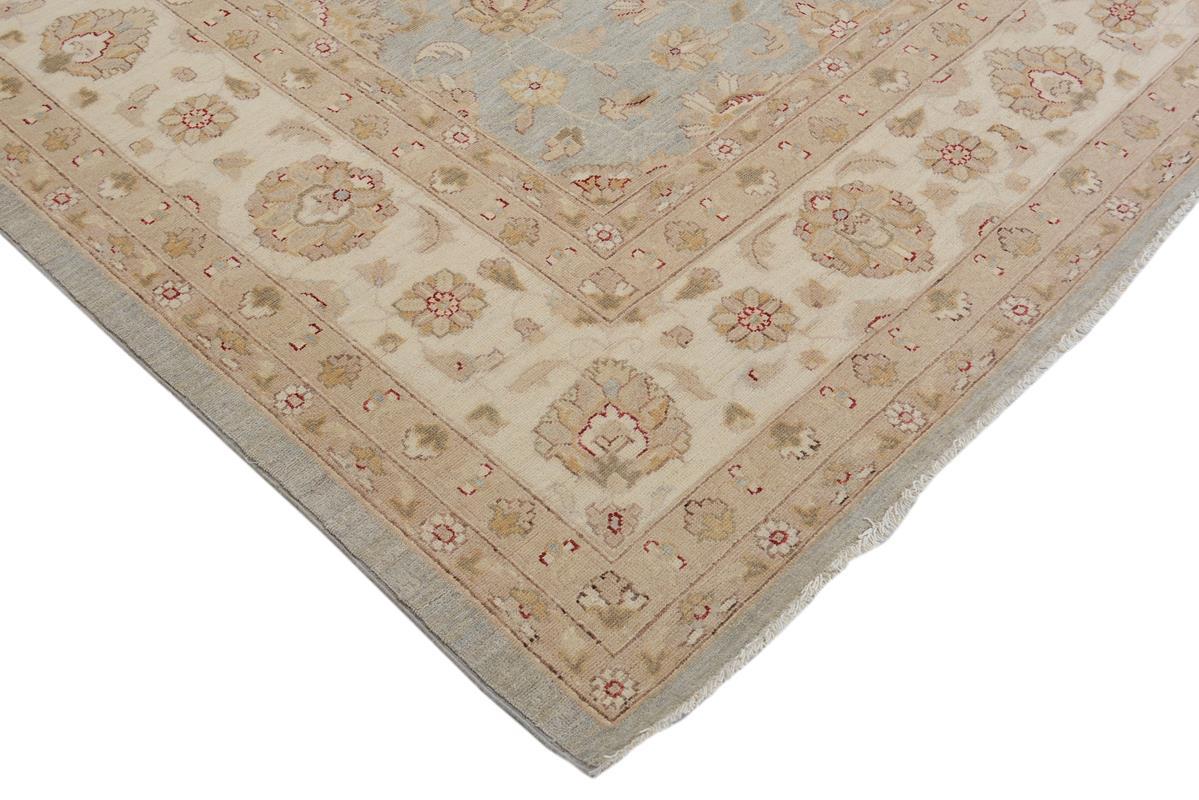 A09468, 910"x14 1",Traditional                   ,10x14,Blue,IVORY,Hand-knotted                  ,Pakistan   ,100% Wool  ,Rectangle  ,652671178023