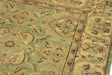 handmade Traditional Kafkaz Chobi Ziegler Lt. Green Ivory Hand Knotted RECTANGLE 100% WOOL area rug 4 x 6