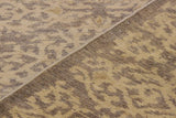 handmade Transitional Kafkaz Chobi Ziegler Gray Ivory Hand Knotted RECTANGLE 100% WOOL area rug 8 x 10