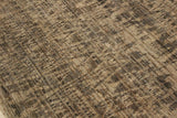 Handmade Kafakz Chobi Ziegler Modern Contemporary Gray Blue Hand Knotted Rectangel Hand Knotted 100% Vegetable Dyed wool area rug 4 x 6