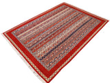 handmade Transitional Shawl Red Rust Hand Knotted RECTANGLE 100% WOOL area rug 9x12