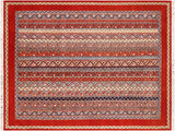 Boho Chic Shawl Will Vegetable Dyed Wool Rug - 8'11'' x 12'0''