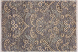 Contemporary Ziegler Cyril Gray Wool&Silk Rug - 2'2'' x 3'0''