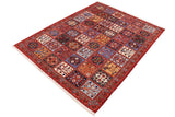 handmade Transitional Kafkaz Chobi Ziegler Rust Blue Hand Knotted RECTANGLE 100% WOOL area rug 9 x 12