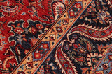 handmade Transitional Kafkaz Chobi Ziegler Red Blue Hand Knotted RECTANGLE 100% WOOL area rug 8 x 10
