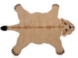 Boho Chic Lioness Shaped Animal Design Area Rug - 4'0'' x 6'0''