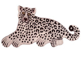Contemporary Decorate Wild Snow Leopard Animal Design Area Rug - 1'6'' x 3'0''