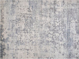 Oxford Abstract Grey Blue Rug