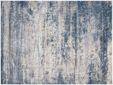 Abstract Dirilis Ashbury Blue Light Gray Rug