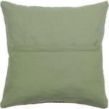 handmade Modern Pillow Rust Purple Hand-Woven SQUARE 100% WOOL area rug