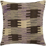 Modern Turkish Alaine Hand Woven Kilim Throw Pillow