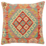 Boho Chic Turkish Townsend Hand Woven Kilim Pillow